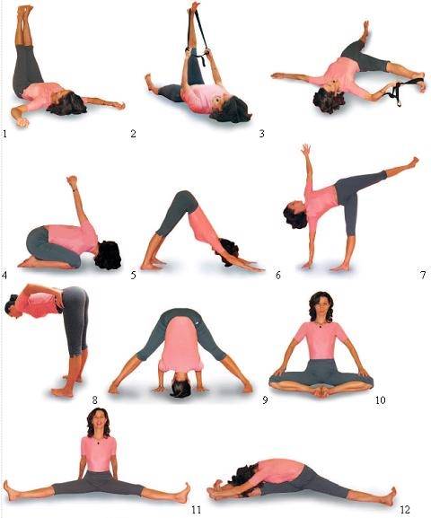 Топ-30 упражнений из йоги для здоровья спины (с фото)