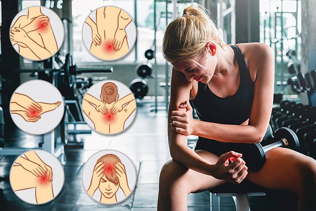 Болят мышцы после тренировки—что делать? как снять боль?