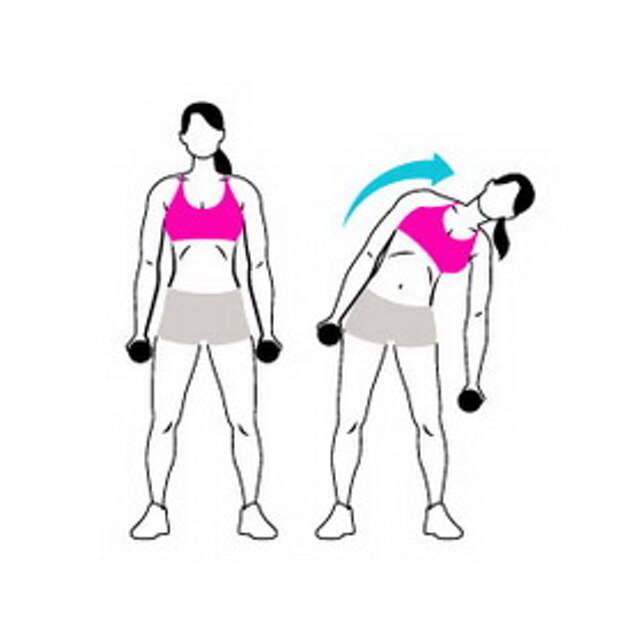 Для каких групп мышц полезны наклоны в сторону, и как правильно выполнять данное упражнение?