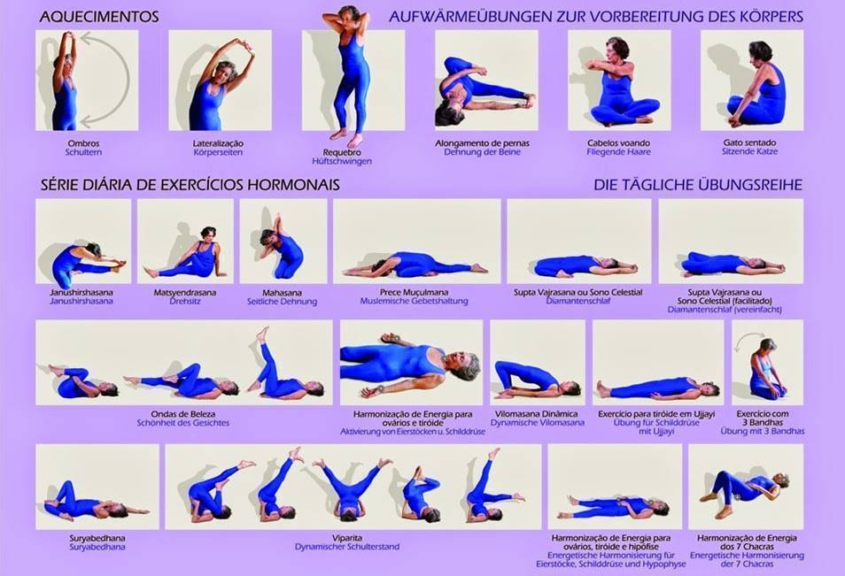 Гормональная йога для женщин: упражнения, особенности, методика
