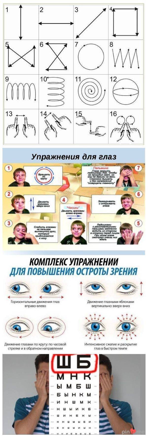 Упражнения для глаз при косоглазии - энциклопедия ochkov.net
