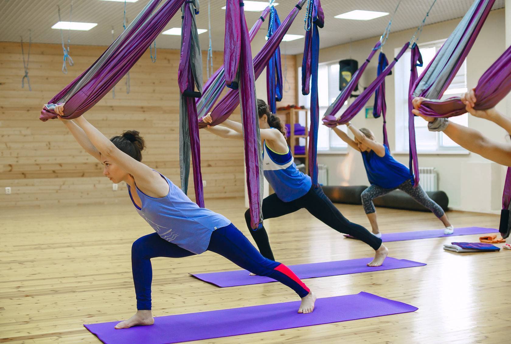 Воздушная йога: особенности тренировок и польза для здоровья