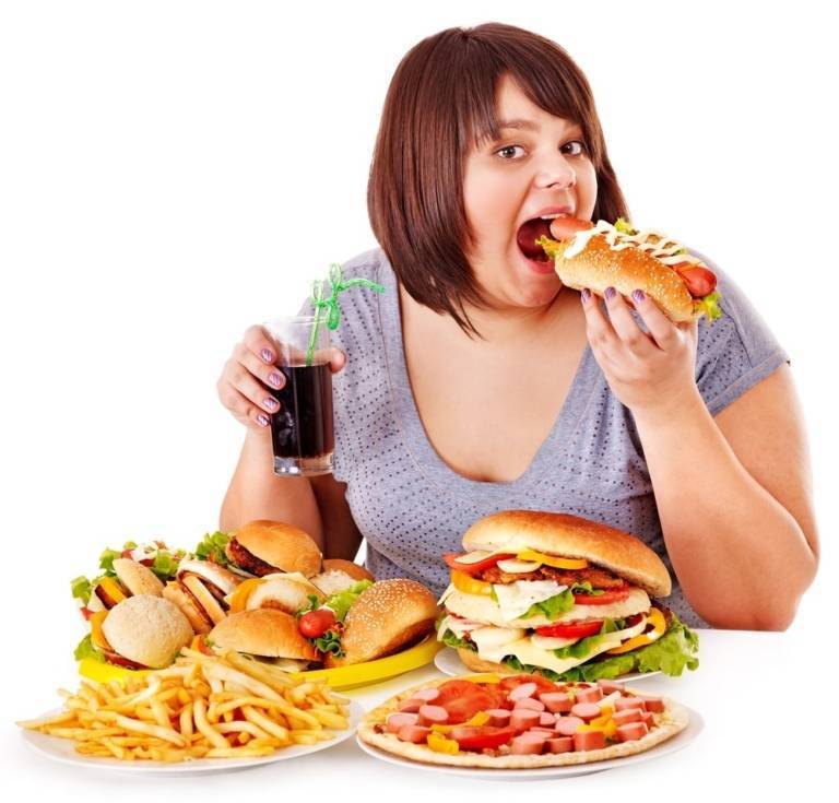 От каких продуктов полнеют, «толстеют» женщины?