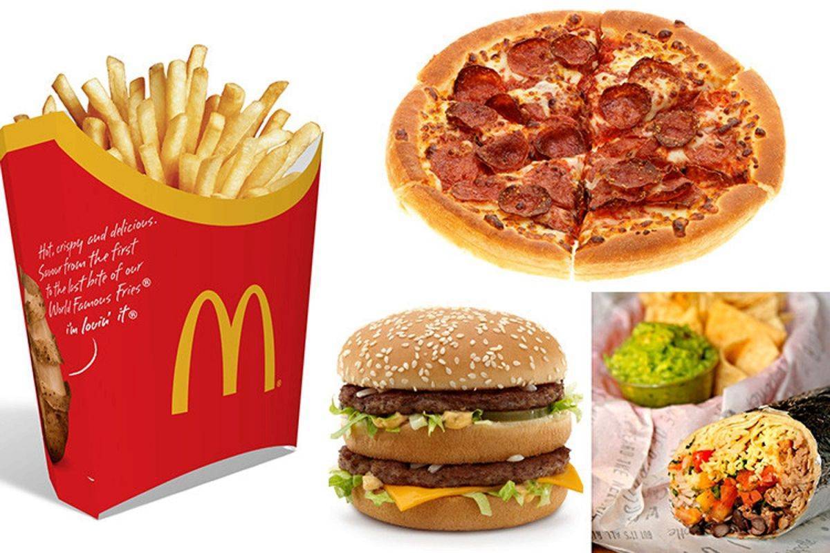 Топ-10 самых калорийных бургеров в kfc, mcdonald's и burger king