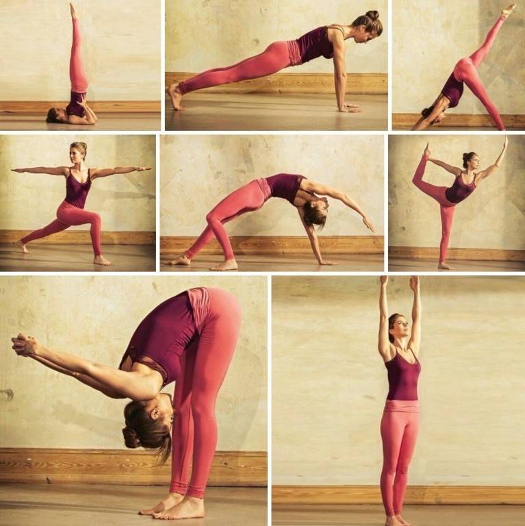 Простые позы йоги для начинающих | легкие йога асаны для практики