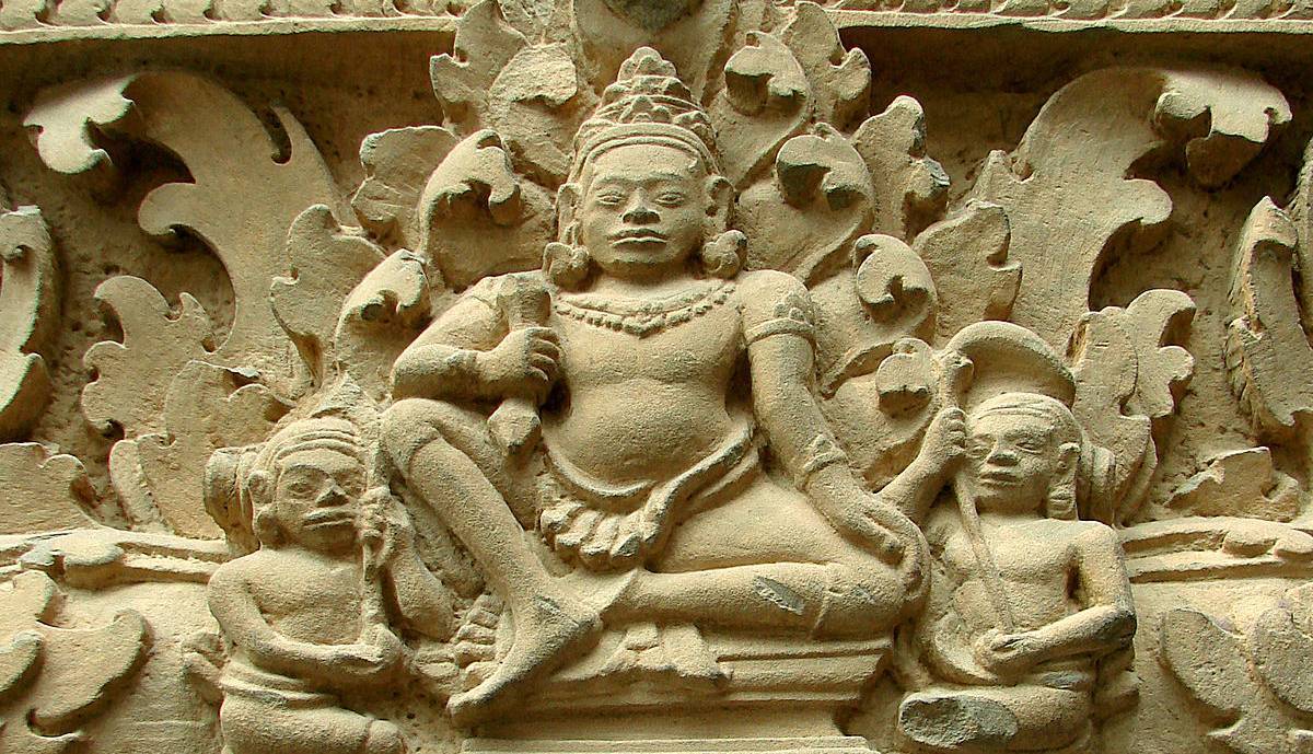Индийский пантеон богов: брахма, вишну, шива, индра, яма. индуистские божества