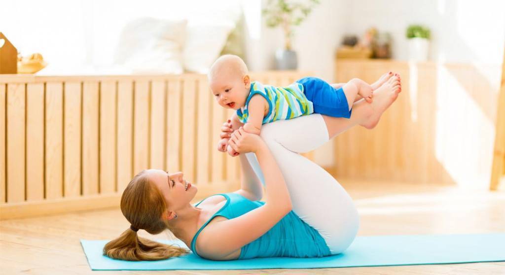 Йога после родов и кесарева сечения: какие упражнения можно делать дома и когда можно начинать