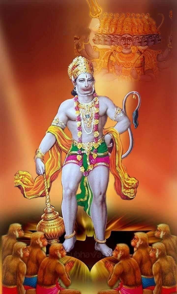 Бог хануман - индийский бог силы, герой рамаяны. | древний восток