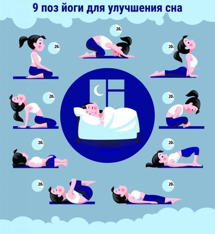 Упражнения для сна: комплекс дыхательной гимнастики