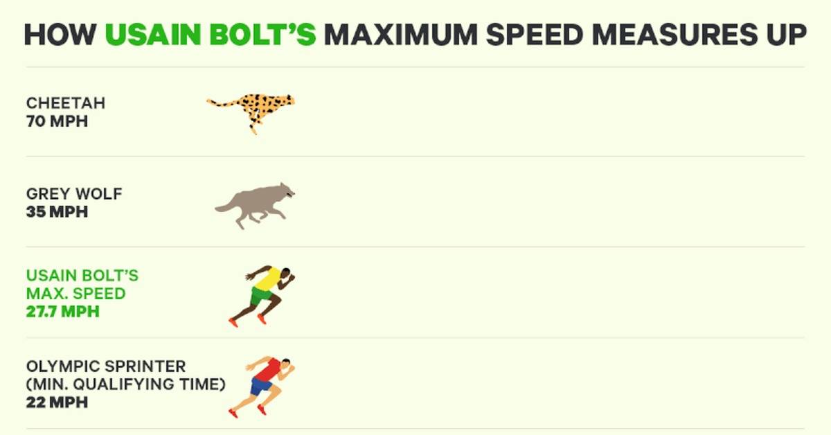 Топ-8: самый быстрый человек в мире - скорость бега, рекорды, фото