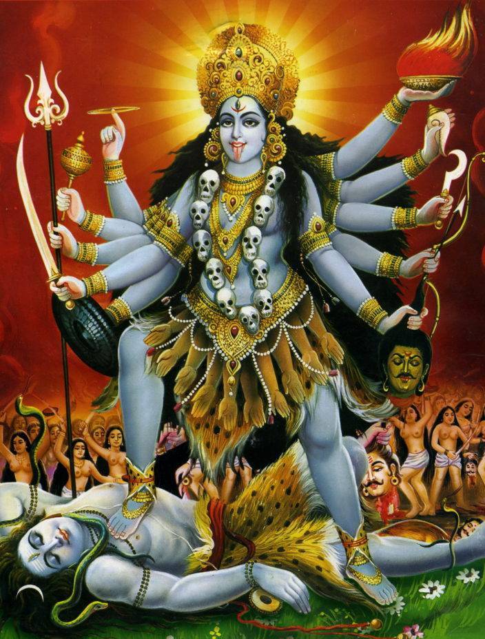 Великая и ужасная – богиня кали и ее неоднозначный символизм