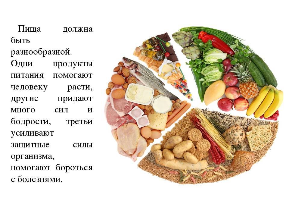 Таблицы калорийности готовых блюд и продуктов