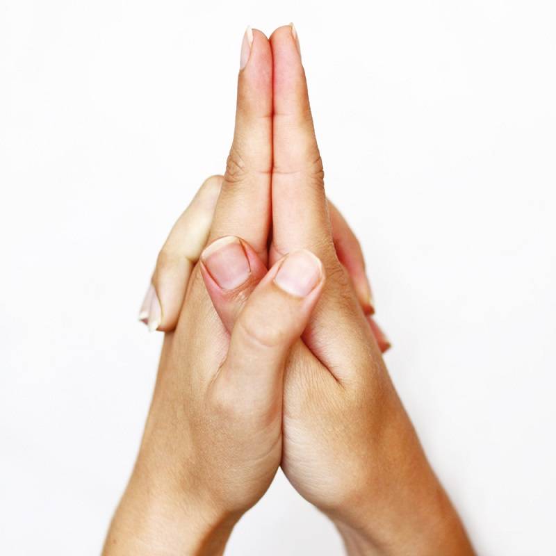 Применение йоги для пальцев