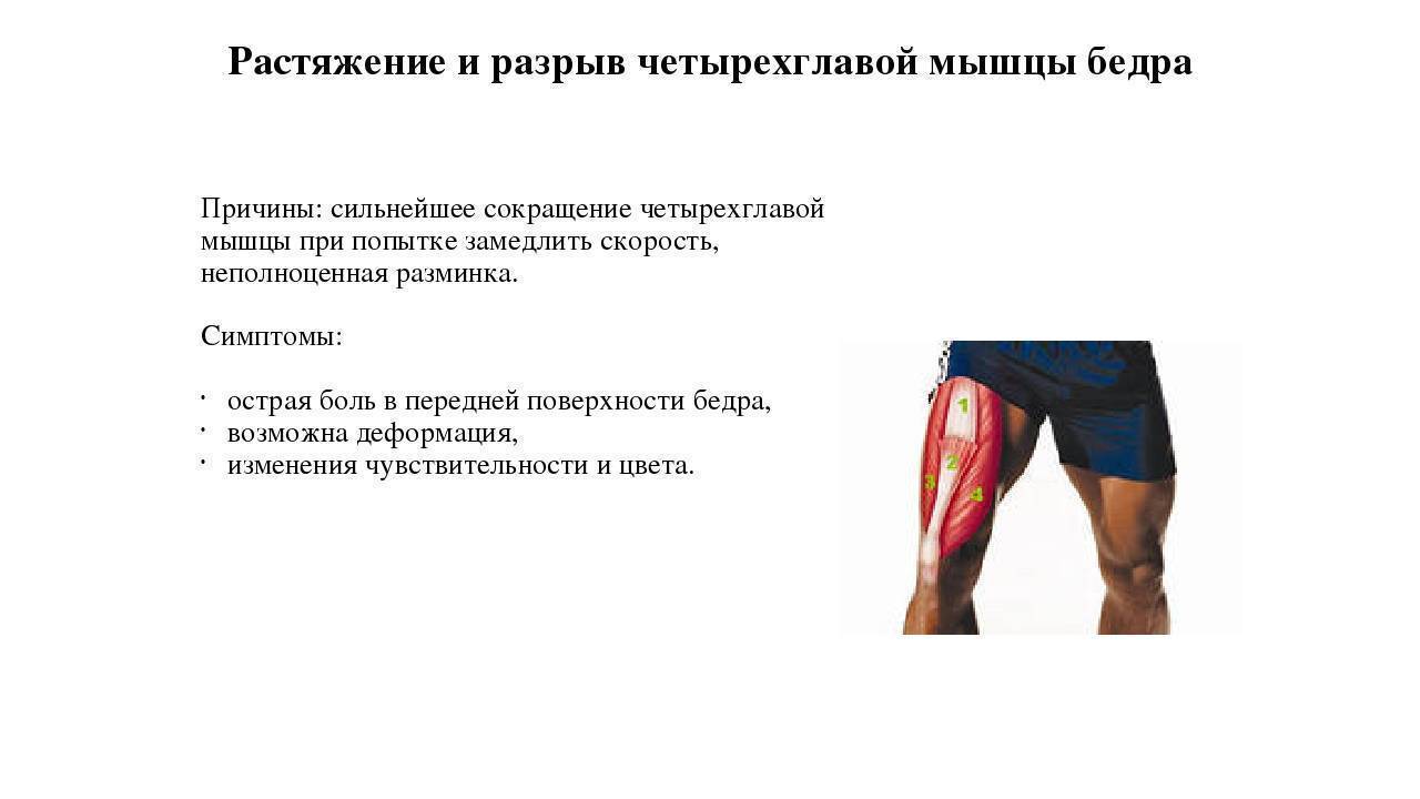 Лечение надрыва мышцы бедра в москве