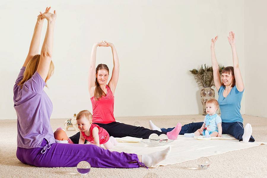 Комплекс упражнений бэби йога для младенцев от рождения до года