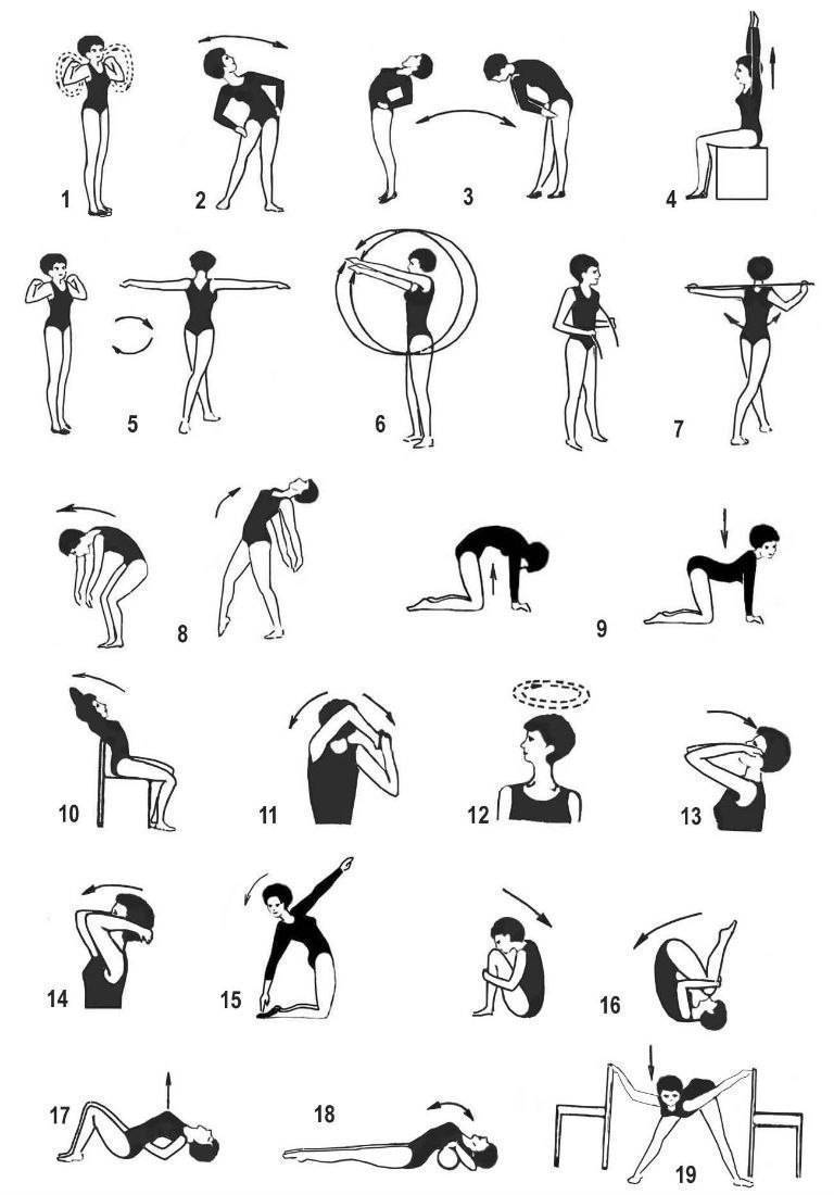 Упражнения лфк для спины – три комплекса разной сложности