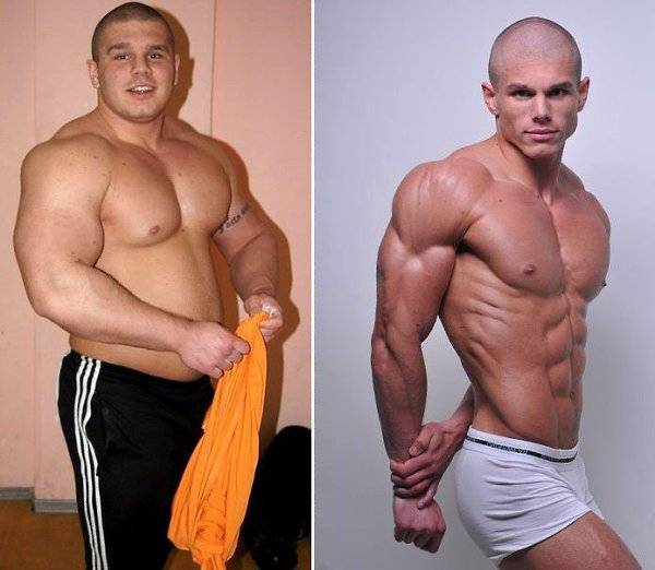 Кому проще набрать мышечную массу - толстому или худому?
