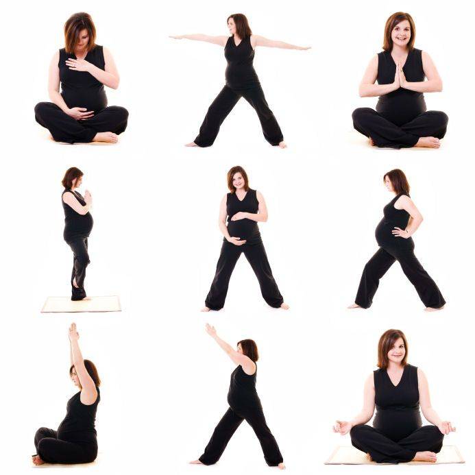 Йога для беременных, в том числе начинающих: упражнения для выполнения в домашних условиях во 2–3 триместре с видео