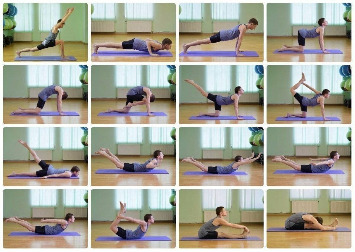 Упражнения йоги для укрепления спины