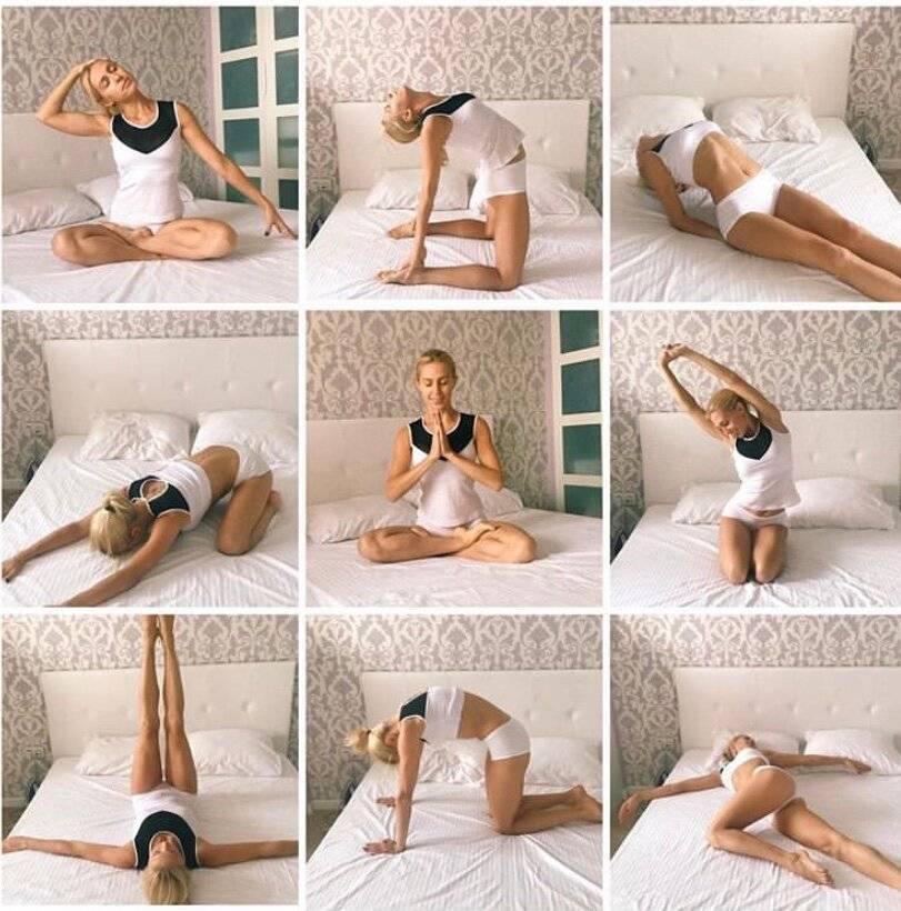 Йога перед сном - вечерняя йога для начинающих для хорошего сна | во сне