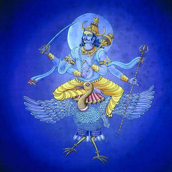 Индийский бог солнца сурья