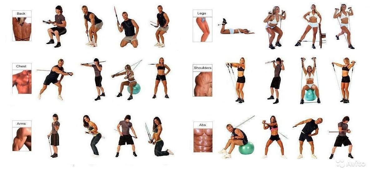 Резинки для фитнеса: как выбрать, как заниматься, комплекс упражнений