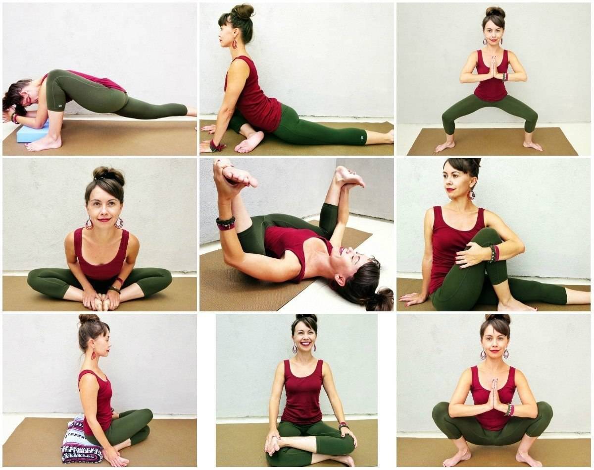 Йога для укрепления мышц: ягодиц, спины, тазового дна, ног, живота, шеи