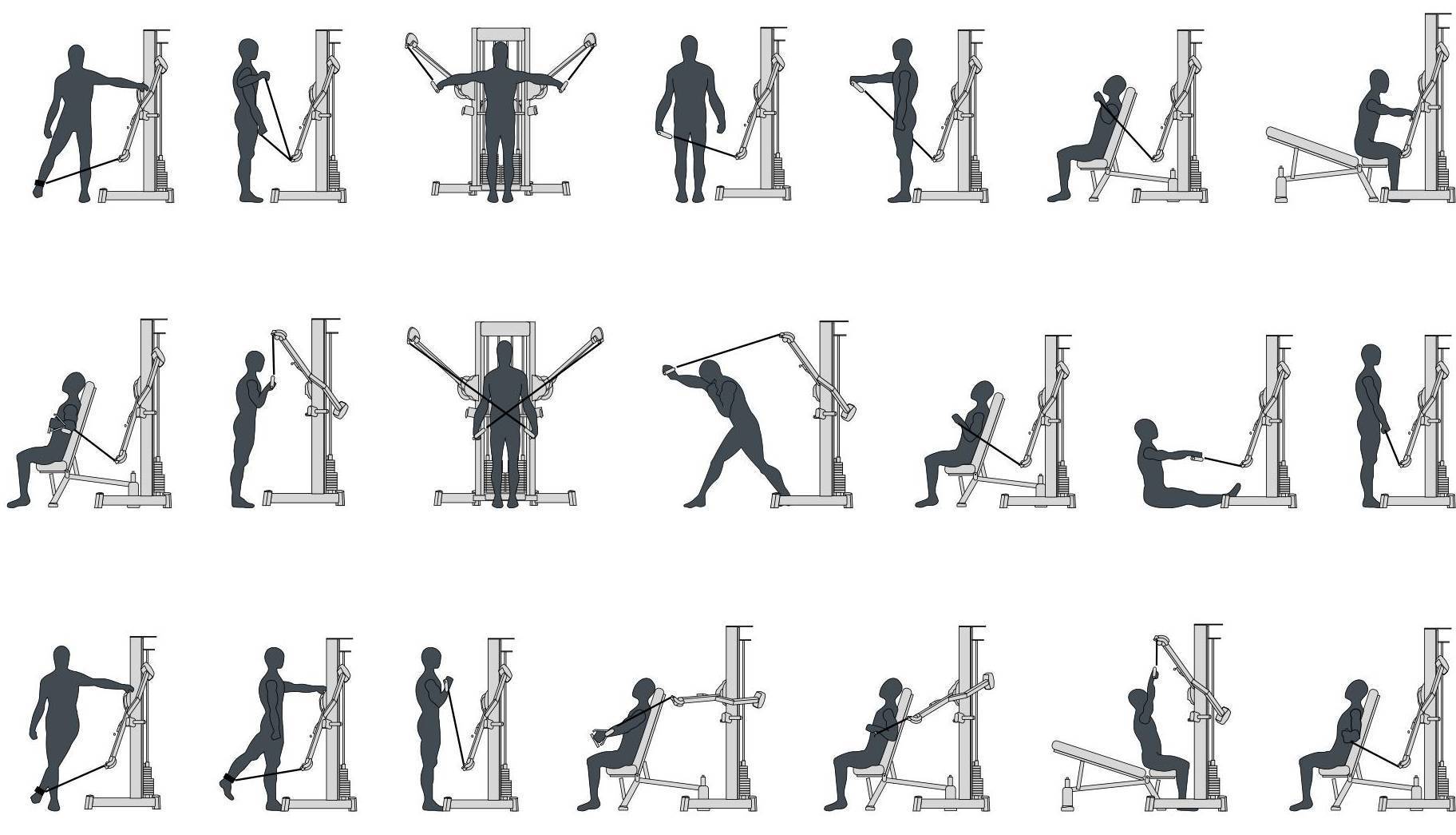 Упражнение на верхних блоках – тренировка в кроссовере: альтернатива классическим занятиям в спортзале | rulebody.ru — правила тела