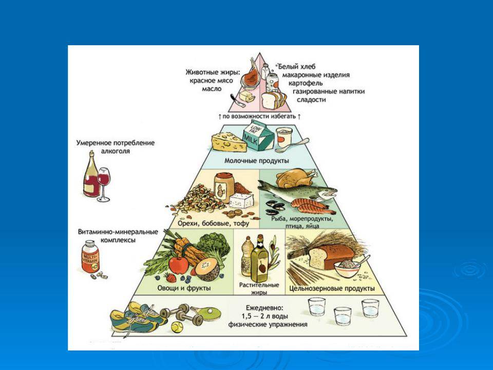 Пищевая пирамида (пирамида здорового питания): что это такое?