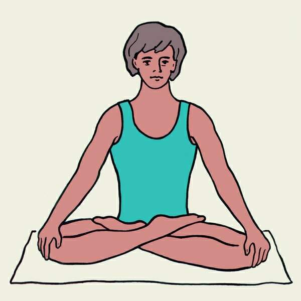 Поза йоги "лотос" - полезна для здоровья