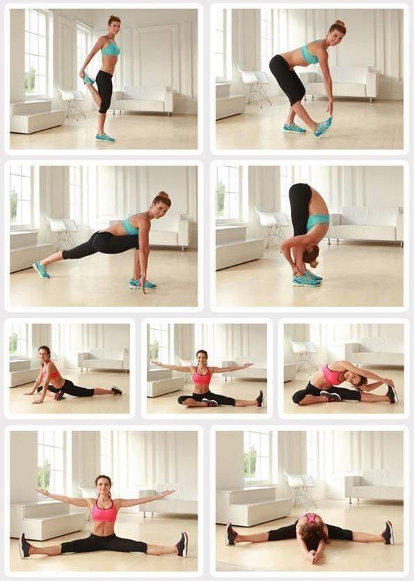 Растяжка мышц спины, рук, ног и пресса - упражнения в домашних условиях | women planet