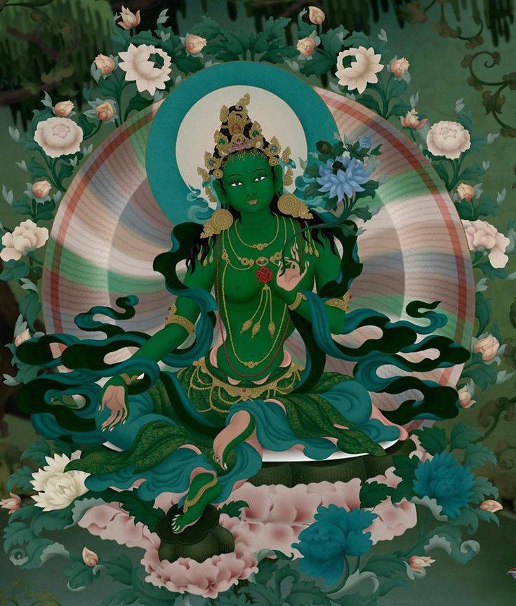 Женские божества | библиотека | центр тибетской медицины кунпен делек