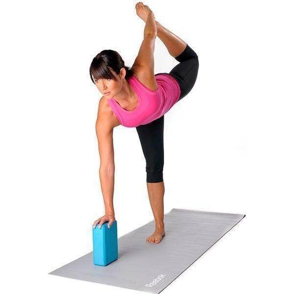 Упражнения с блоком для йоги