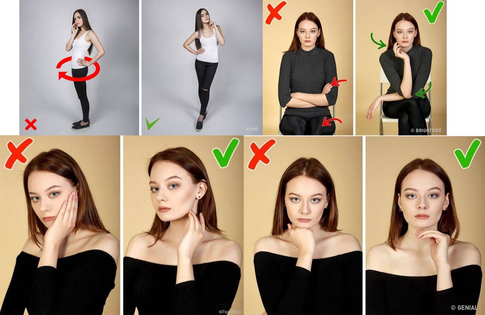 Как сделать фото лица