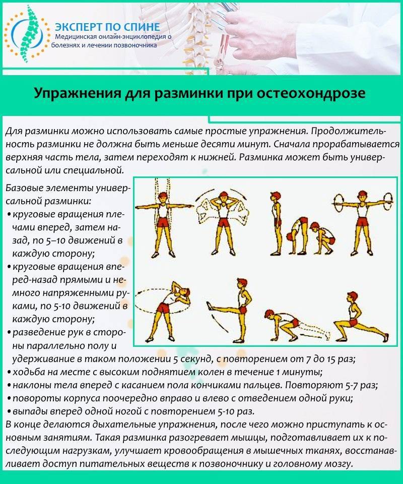 Лфк и гимнастика при шейном остеохондрозе: подборка лучших упражнений для лечения и профилактики