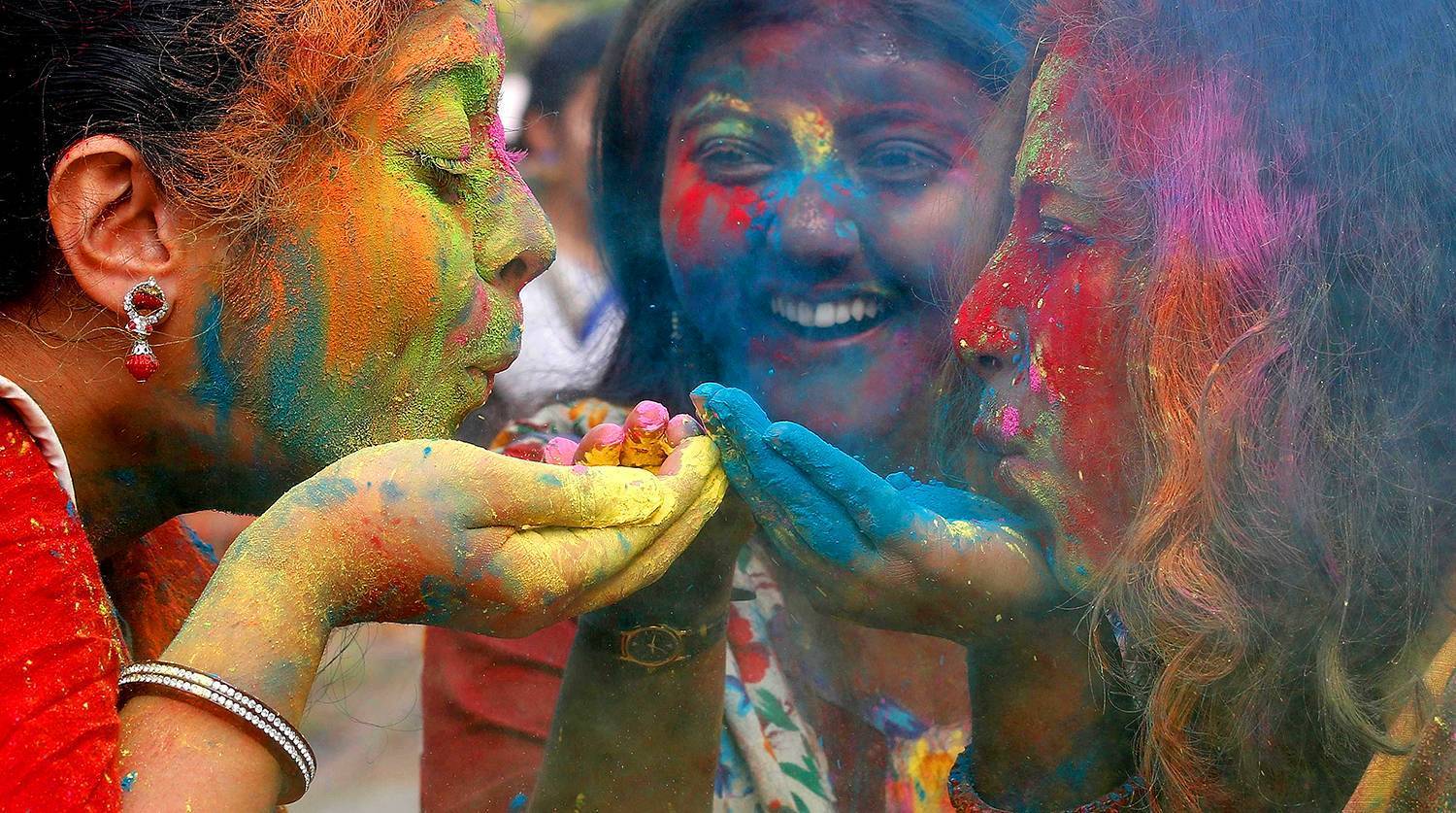 Праздник красок холи в индии 2021