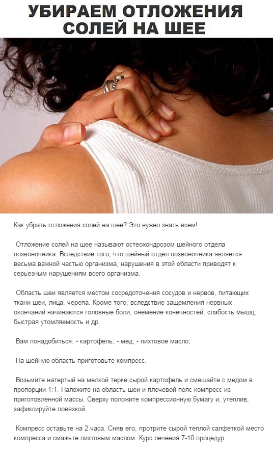 Соли в спине: причины отложения, симптомы, способы лечения