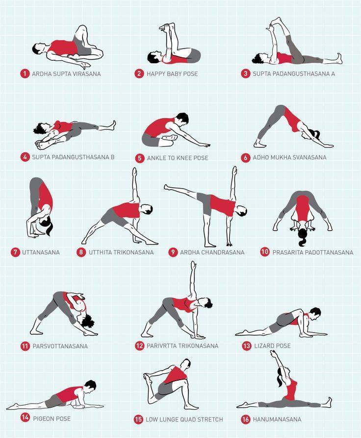 Комплекс из 10 необходимых для шпагата упражнений