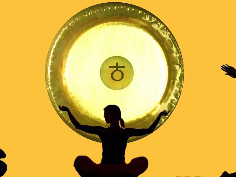 Очищение души и тела звуком в гонг медитации