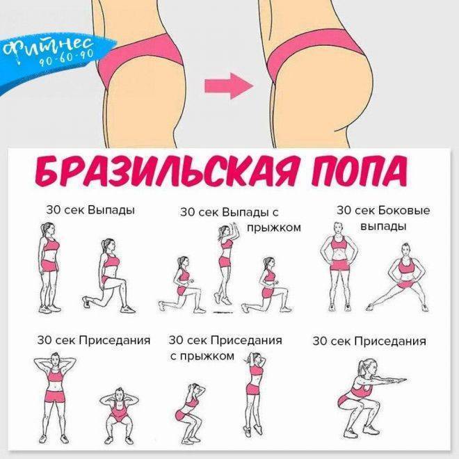 Реально ли накачать попу дома? комплекс упражнений для ягодиц в домашних условиях - tony.ru