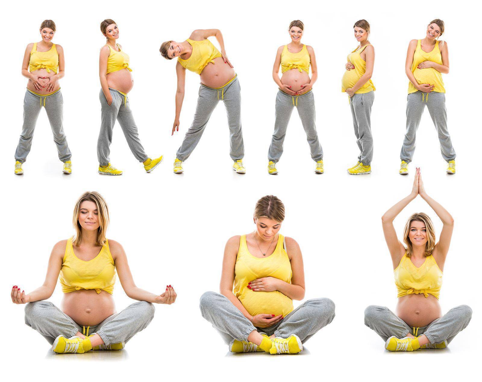 Йога для беременных в третьем триместре