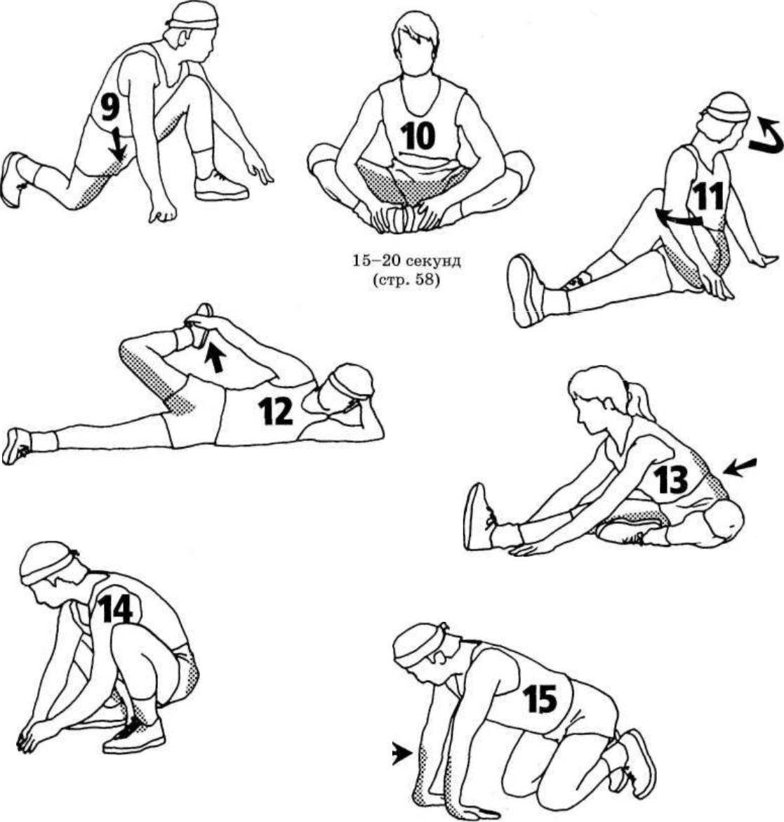 Разминка перед растяжкой: упражнения для разогрева мышц