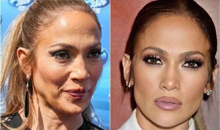 Звезды без макияжа: фотографии знаменитостей до и после